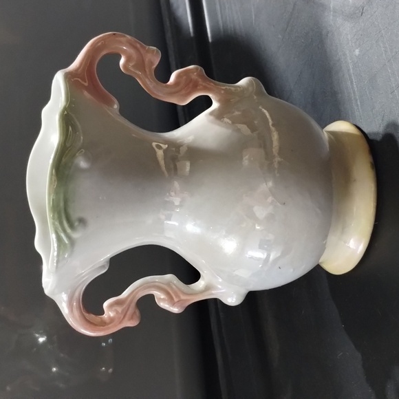 Made in Brazil ceramic pottery lustreware vase vintage vase lusterware - Picture 5 of 9